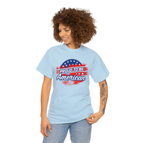 US citizenship custom shirt gift - Proud to be an American - Unisex